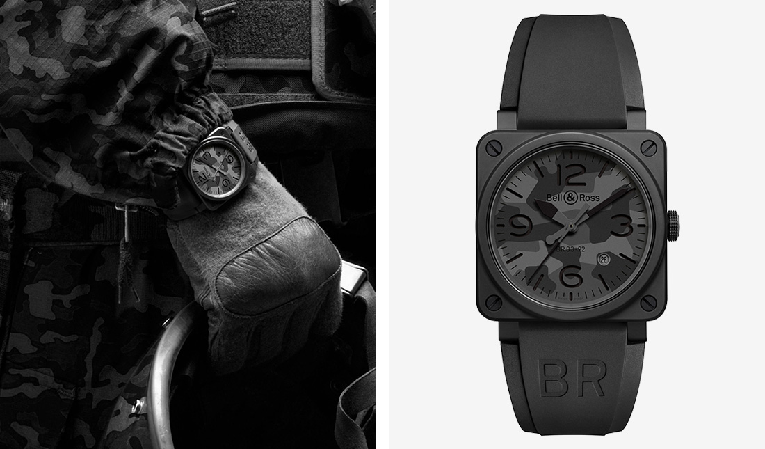 Bell Ross BR03 92 Black Camo Watch JUNCTURE